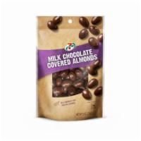 7-Select Milk Chocolate Almonds 8oz · This crunchy snack combines deep dark chocolate and premium almonds.