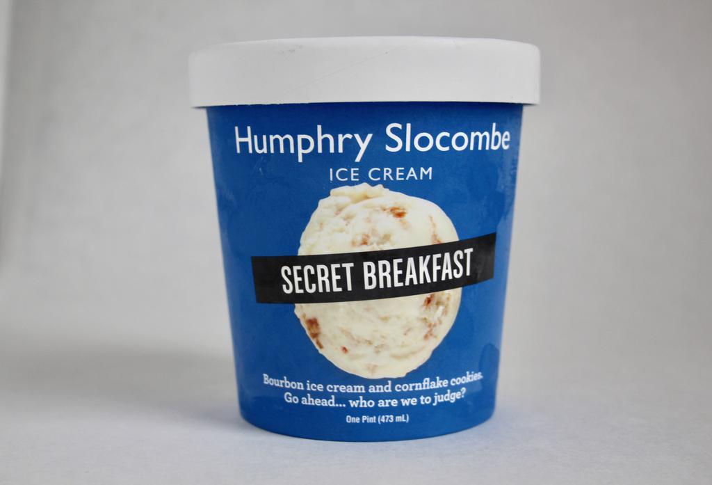 Secret Breakfast Ice Cream · Bourbon ice cream with cornflake cookies. Go ahead...who are we to judge? In fact, make ours a double.