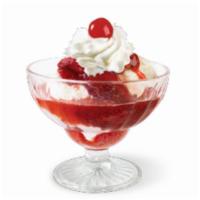 Old Fashioned Sundae · Vanilla ice cream with your choice of topping, whipped cream and a cherry.
