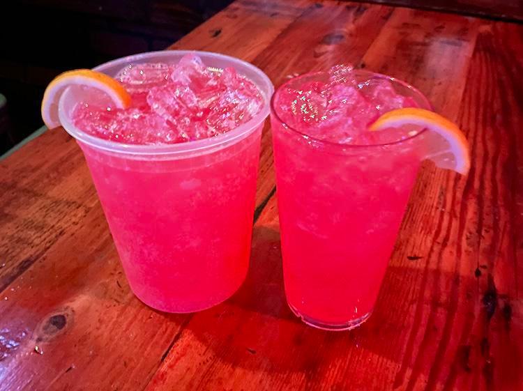 Lohan's Lemonade · Smirnoff strawberry rose vodka, strawberry liqueur, and lemonade. Must be 21+ to purchase. 