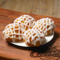 4 Frosted Honey-Butter Biscuits™ · Church’s signature Honey-Butter Biscuit™ topped with the same sweet icing we serve on our ap...