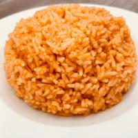 Extra Tomato Red Rice · Stir fried rice with tomato sauce.