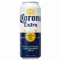 Corona Can · Must be 21 to purchase. 24 oz.