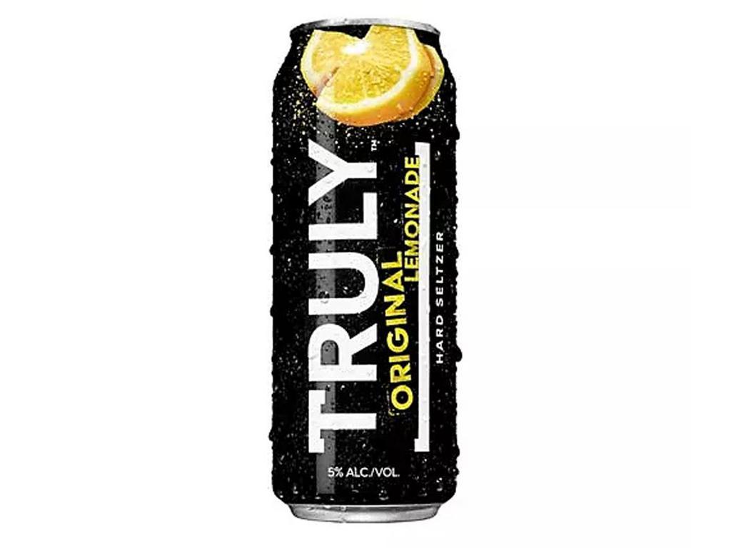 Truly Hard Lemonade Can · Must be 21 to purchase. 24 oz.