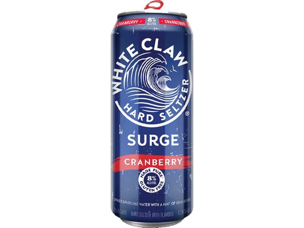 White Claw Surge Cranberry Can · Must be 21 to purchase. 19.2 oz.