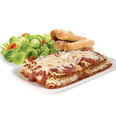 Lasagna Dinner · Lasagna with regular InnStix and choice of small classic salad.