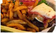 One-Eyed Jack · We’ve really stacked the deck with this one! a big Ole' burger topped with a fried egg, baco...