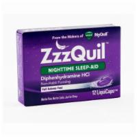 ZzzQuil Nighttime Sleep-Aid LiquiCaps (12 count) · 