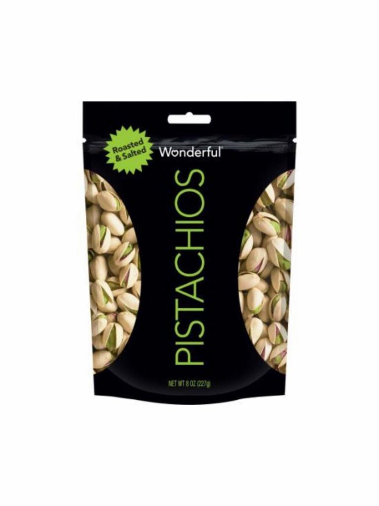 Wonderful Pistachios Roasted and Salted (8 oz) · 
