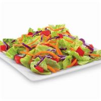 Side Salad · Fresh lettuce topped with diced tomatoes. Available with your choice of dressing.