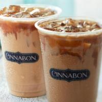 Cinnamon Roll Cold Brew Iced Coffee · Cold Brew Iced Coffee collides with our world-famous Classic Roll to form a little piece of ...