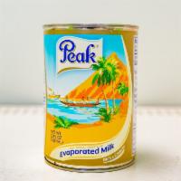 Peak Evaporated Canned Milk · Liquid milk