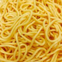 Garlic Noodles · Soft noodles.