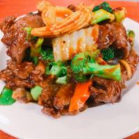 Beef with Garlic Sauce · Spicy.