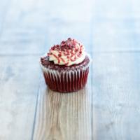 Red Velvet · Chocolate cake, cocoa with red color and cream cheese frosting.