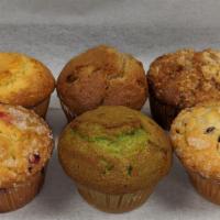 Half Dozen Muffins · A variety - 6 of our fresh muffins