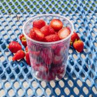 Strawberry fruit bowl · 