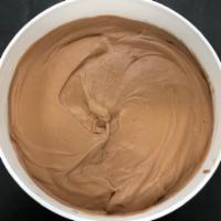 Chocolate Ice Cream · 2 blends of chocolate in our creamy sweet cream base. (Gluten-free)