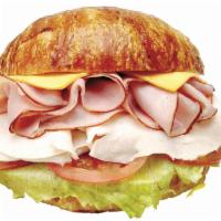 #33. Ham and Turkey Croissant Sandwich · 