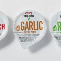 Cup of Dipping Sauce · Choose from Chipotle Ranch, Garlic, Ranch
