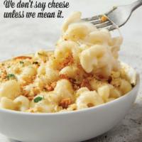 Kid's Mac & Cheese · Small bowl of our creamy Mac and Cheese topped with mozzarella cheese and bread crumbs