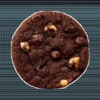 Double Chocolate Cookie · Chocolate Cookie with Dark and White Chocolate Chips