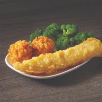 Kid's Batter Dipped Fish · 1 piece of our famous batter dipped fish.