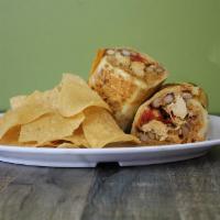 Classic Burrito · Your choice of protein with black or pinto beans, rice, Jack cheese, salsa, served with side...