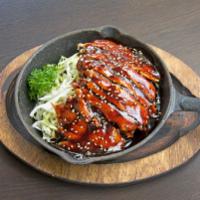 Chicken Teriyaki · Charbroiled chicken with house teriyaki sauce. Served  steamed rice.