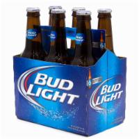 Bud Light, 6 Pack -12 oz. Bottle Beer (4.2% ABV) · Bud Light is a premium light lager with a superior drinkability that has made it the best-se...