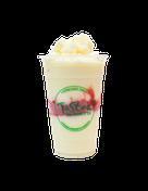 Ooh La La Smoothie · Coconut and pineapple with strawberry bits.