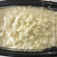 24 oz. Chunky Mashed Potatoes · Fresh Idaho potatoes lightly mashed with garlic, butter and milk, then simply seasoned with ...