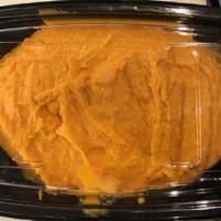 16 oz. Sweet Potato Purée · Roasted sweet potato puréed with brown sugar, butter, fresh squeezed orange juice and cinnam...