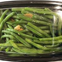 16 oz. String Beans Sautéed · Fresh string beans sautéed in garlic and olive oil.