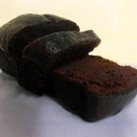 Chocolate Tea Cake · Moist, fluffy chocolate cake perfect for snacking or sharing with friends. [Allergens: Egg, ...