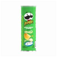 Pringles Potato Crisps Chips Sour Cream & Onion (5.5 oz) · 