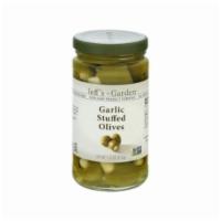 Jeffs Garden Garlic Stuffed Olives (7.5 oz) · 