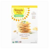 Simple Mills Organic Foods Original Seed Crackers (4 oz) · 