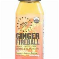 Ginger Fireball Cold Pressed Juice (8.5 oz) · 