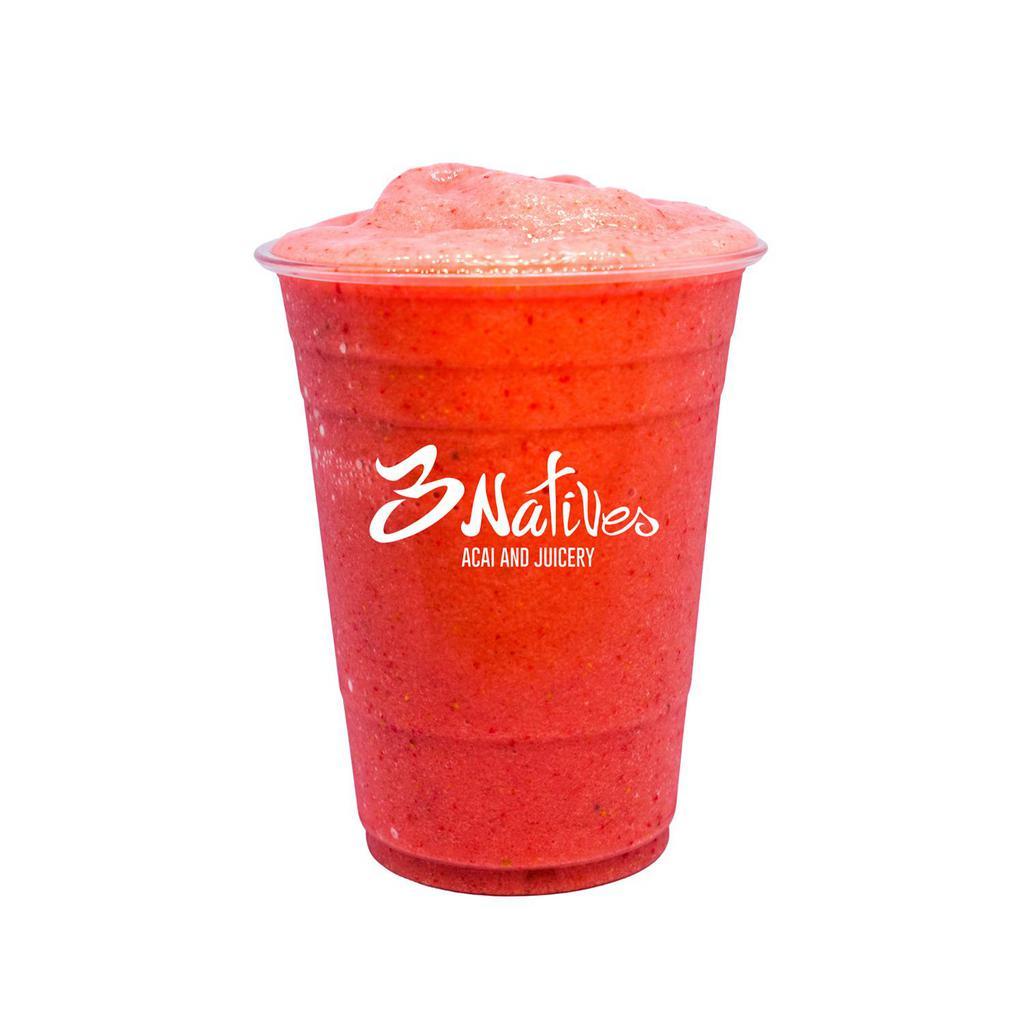Strawnana · Strawberry, Banana, Almond Milk

(If you wish to remove an ingredient from the item description, please select in the NO OPTIONS section)