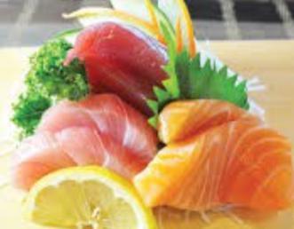 Sashimi Appetizer · 9 pieces of sashimi tuna, salmon, and whitefish.