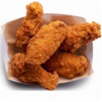 Chicken Wing - Spicy (5 piece) · Our wings are lightly breaded and seasoned with a kick. Don't forget to add on one of our de...