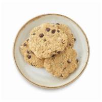 Urban Remedy Superfood Cookie (VG, GF) · Crispy chocolate chip cookie that is gluten, dairy and grain-free. Made with nutrient rich n...