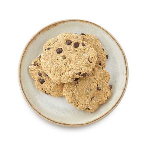 Superfood Cookie (VG, GF) · Crispy chocolate chip cookie that is gluten, dairy and grain-free. Made with nutrient rich nuts and seeds. A perfect blend of sweet and salty.

All of our products are organic, gluten-free, dairy-free, and non-GMO. Vegan. Contains almond and coconut. We cannot make substitutions.