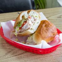 3. Honey Glazed Turkey Sandwich · Served with cheese, lettuce and tomato.