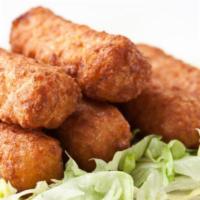 NEW!: Mozza Sticks  · Battered, cheesy and oh so tasty!  Served with ranch dressing.
