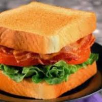 BLT Toaster · Sonic's BLT come with lettuce, sliced tomato, mayo, and crispy bacon all between two slices ...