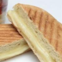 Kid's Grilled Cheese Sandwich · Mozzarella cheese on whole wheat, white roll or gluten free.