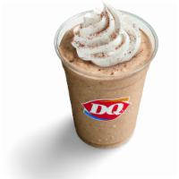 Pumpkin Cookie Butter Shake · A classic DQ shake with cookie butter, pumpkin puree, whipped topping and nutmeg.
