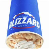 Pumpkin Pie Blizzard® Treat · Real pumpkin pie pieces blended with our world-famous soft serve to Blizzard® perfection gar...